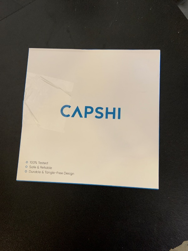 Photo 1 of Capshi 6.6ft 8K 4K@120Hz HDMI Cable 2.1, 48Gbps High Speed Cord for PS5/4, TV, Gaming Console, Monitor, 8K@60Hz, 2K@240Hz, 144Hz, Support HDR, eARC, DTS:X, HDCP 2.2 & 2.3, Braided, Grey