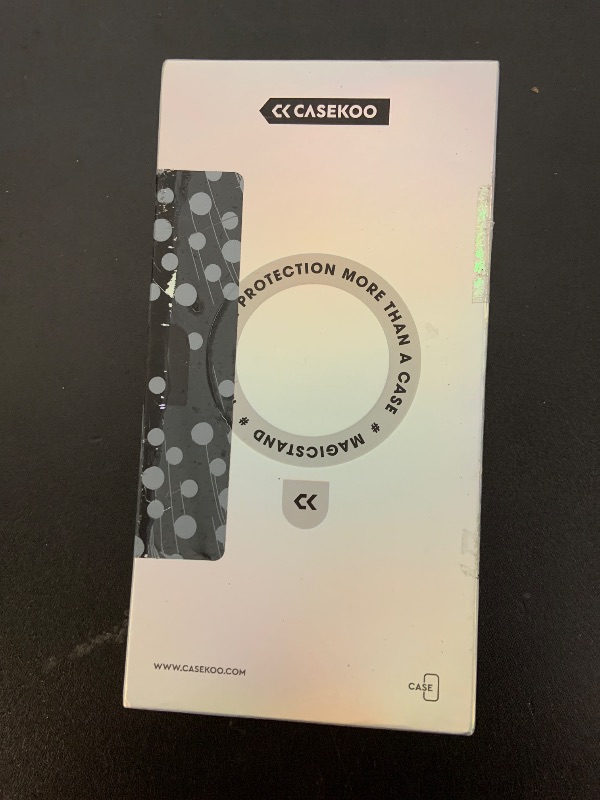 Photo 1 of CASEKOO Gemini [Zodiac Collection] for iPhone 16 Pro Max Case with Magnetic Ring Stand [Compatible with MagSafe] [Military-Grade Protection] Fashion Clear Back Design, Soft Edge