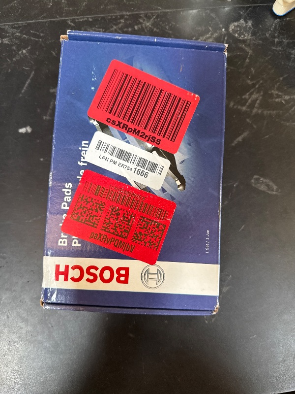 Photo 1 of BOSCH BE1878H Blue Ceramic Disc Brake Pad Set With Hardware - Compatible With Select Honda Civic; REAR