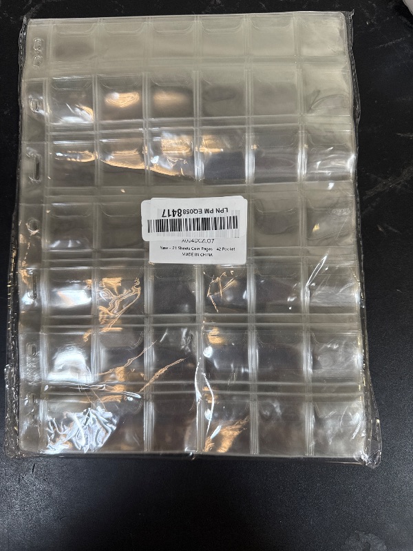 Photo 1 of Artibetter 10pcs Coin Collection Storage Bag 30 Pockets Coin Holders Albums for Collectors