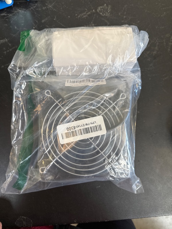 Photo 1 of ALMOCN 2 x 120mm Computer Fan with AC Plug 110V 220V AC Powered Fan with DC 3V to 12V Speed Controller for Receiver Amplifier Computer Case Cooler Component Cooling, 120 x 25mm