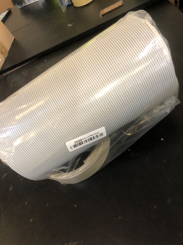 Photo 1 of HOXHA Portable Air Conditioner Hose AC Vent Hose with 5.9 Inch AC Vent Hose Adapter, 59 Inch Length 5.9 Inch Diameter AC Replacement Exhaust Hose Anti-Clockwise with Coupler Connector