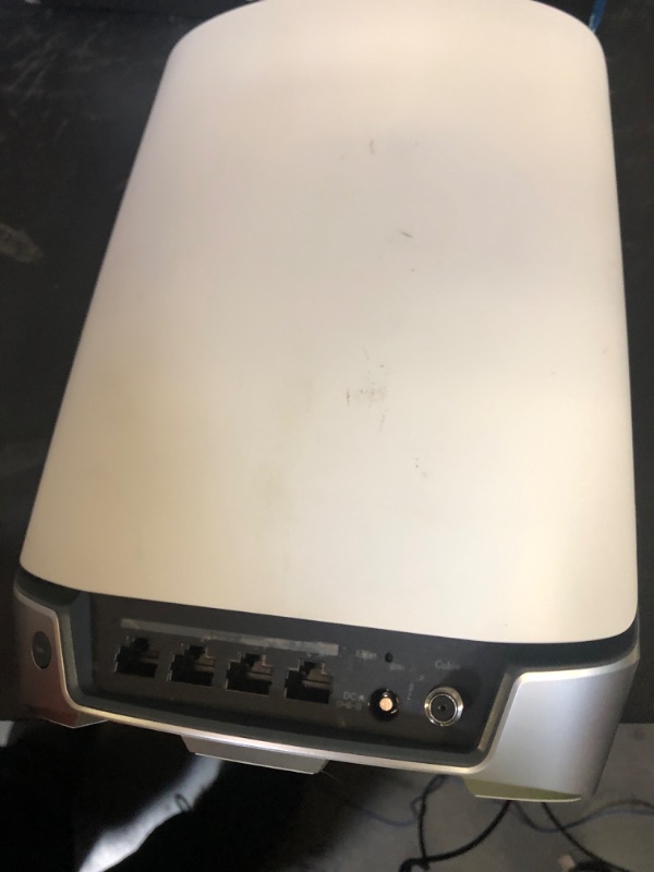 Photo 1 of NETGEAR Orbi Tri-Band WiFi 6 Router with DOCSIS 3.1 Built-in Cable Modem (CBR750) – Cable Modem Router - Covers up to 2,500 sq. ft. 40+ Devices - AX4200 (up to 4.2Gbps)