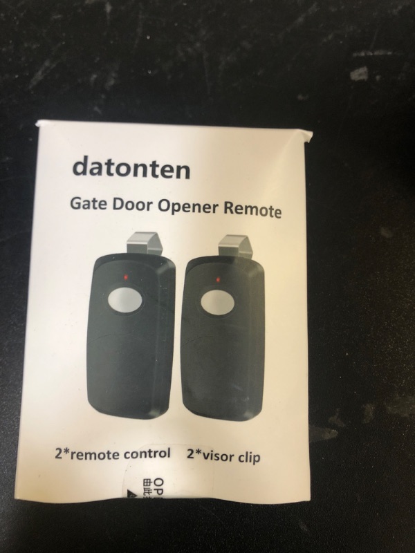 Photo 1 of 2 Replacement for Multicode Linear 3089 Garage Gate Door Opener Remote Transmitter,308911,MCS308911,10 dip Switch 300mhz,Black