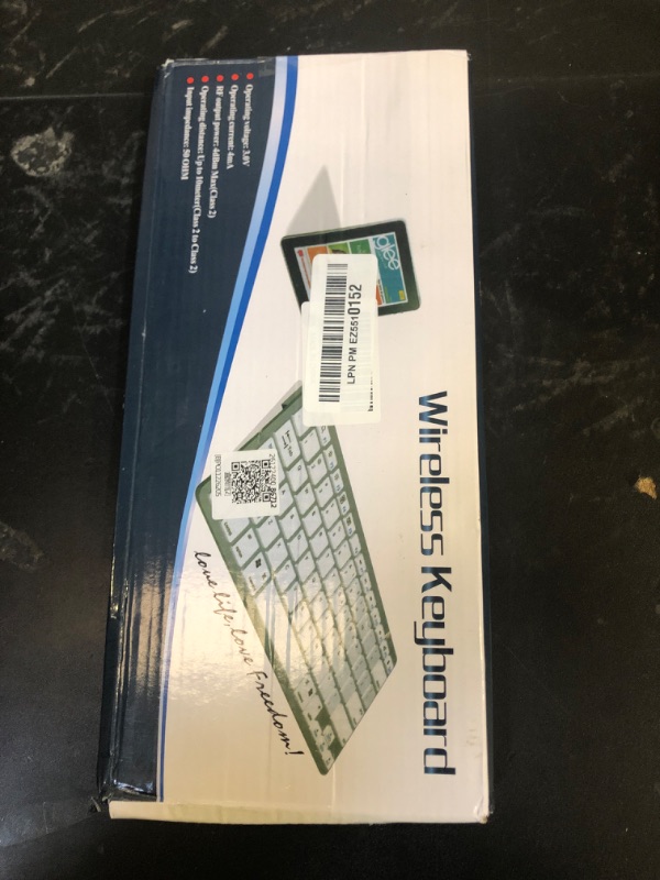 Photo 1 of Zopsc Bilingual Bluetooth Keyboard, Computer Keyboards for iOS, for Android, for Wins, Super Slim Keyboard for SmartTV, for OS X Systems, Korean Chinese Thai (Thai)