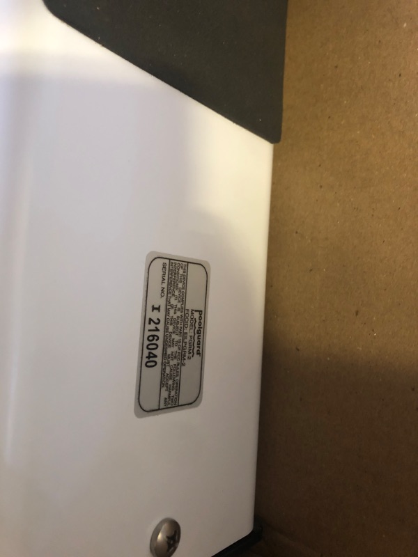 Photo 1 of Poolguard PGRM-2 In-Ground Pool Alarm, White