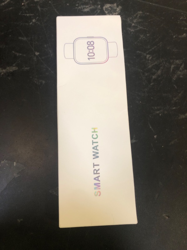 Photo 1 of Smart Watches for Women Men, 1.85" Screen Smartwatch Compatible iPhone Android Phone Answer/Make Call, 24/7 SpO2 Sleep Heart Rate Monitor,3ATM Waterproof, Fitness Traker 120+Sport (2 Bands Included)