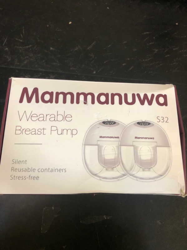 Photo 1 of Mammanuwa Electric Breast Pump - Lightweight, Portable, & Hands-Free with Baby Mouth Technology - BPA-Free, 4 Modes, 9 Levels - Elevate Your Breastfeeding Style with Mammanuwa S32