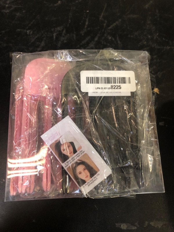 Photo 1 of KAGNAL 4 Pack Hair Volume Clips Hair Root Clips for Fluffy Bangs Easy High Crown Volumizing Hair Clip for Roots Curly Hair Volume for Women Tool Natural Voluminous Look(2Black 2Pink)