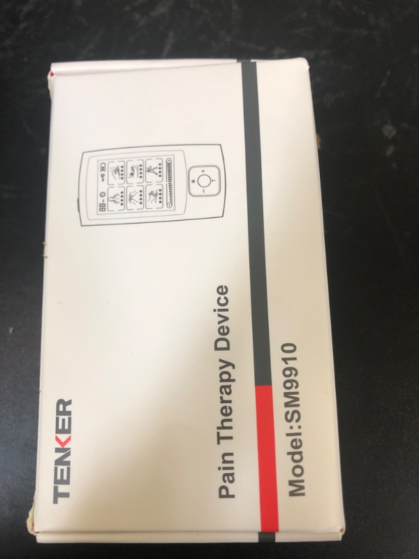 Photo 1 of TENKER TENS Unit Muscle Stimulator, 24 Modes TENS EMS Machine for Pain Relief Therapy/Pain Management, Rechargeable Electronic Pulse Massager with 2"x2" and 2"x4" TENS Unit Electrode Pads