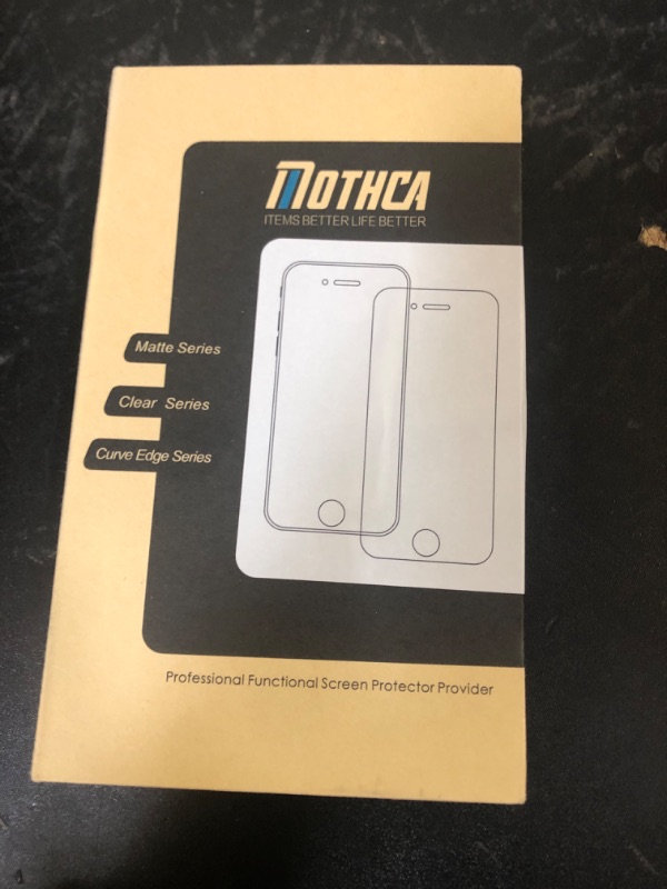 Photo 1 of Mothca Matte Glass Screen Protector for iPhone 17 Pro Max (6.9 inch) Anti-Glare & Anti-Fingerprint Tempered Glass Clear Film, [Easy Installation Frame] Case Friendly, Bubble Free - Smooth as Silk