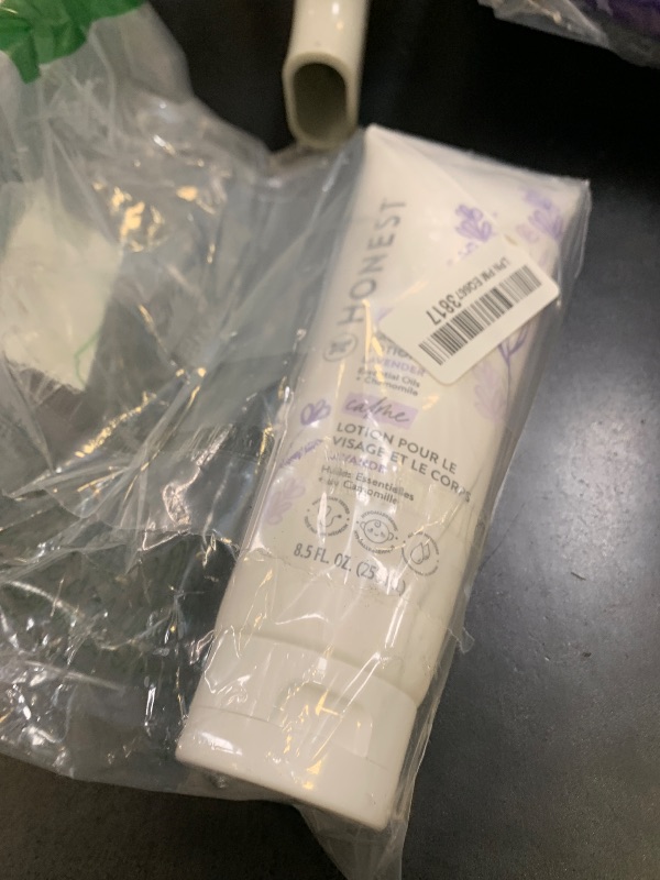 Photo 1 of The Honest Company Hydrating Face + Body Lotion | Fast Absorbing, Naturally Derived, Hypoallergenic | Lavender Calm, 8.5 fl oz