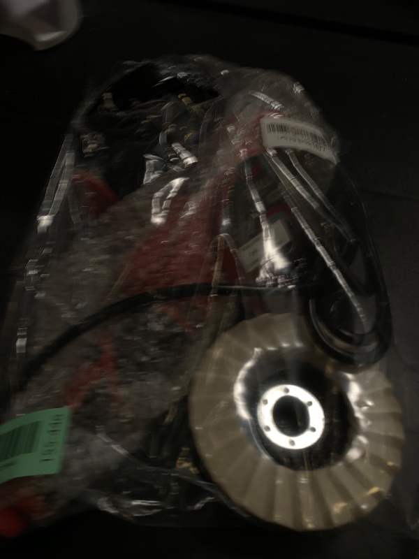 Photo 1 of SHALL Angle Grinder Tool 7.5Amp 4-1/2 Inch, 6-Variable-Speed Grinders Power Tools, Electric Metal Grinder 12000 RPM w/ 2 Safety Guards, Cutting Wheels, Flap Discs, Non-Slip Handle for Metal/Wood