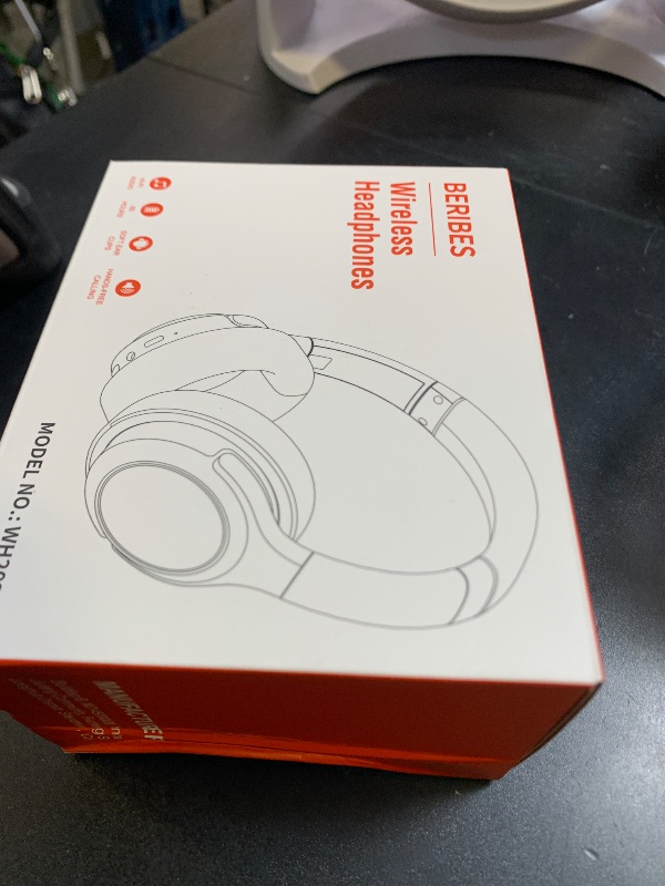 Photo 1 of BERIBES Bluetooth Headphones Over Ear, 65H Playtime and 6 EQ Music Modes Wireless Headphones with Microphone, HiFi Stereo Foldable Lightweight Headset, Deep Bass for Home Office Cellphone PC Ect.