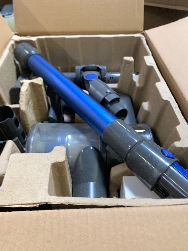 Photo 1 of POGAI Vacuum Cleaner for Home, Cordless Vacuum Cleaner with 80000 RPM High-Speed Brushless Motor (Gray Blue)