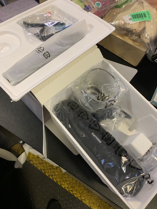 Photo 1 of Philips Sonicare DiamondClean Smart 9500 Electric Toothbrush, Sonic Toothbrush with App, Pressure Sensor, Brush Head Detection, 5 Brushing Modes and 3 Intensity Levels, Grey, Model HX9923/41