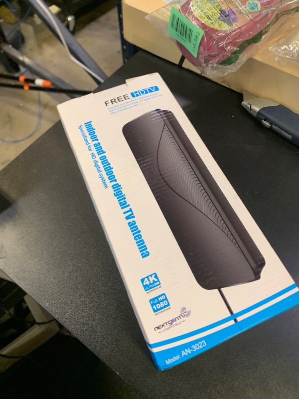 Photo 1 of 2025 Upgraded TV Antenna for Smart TV, 1600+ Miles Range, Indoor/Outdoor Digital Antenna for Local Channels, HD 4K Support, Amplified Signal Booster, Clear Reception for 1080p 4K TVs