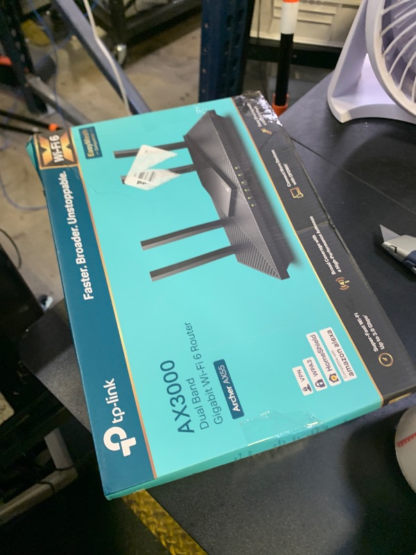 Photo 1 of TP-Link Dual-Band AX3000 Wi-Fi 6 Router Archer AX55 | Wireless Gigabit Internet Router for Home | EasyMesh Compatible | VPN Clients & Server | HomeShield, OFDMA, MU-MIMO | USB 3.0 | Secure by Design