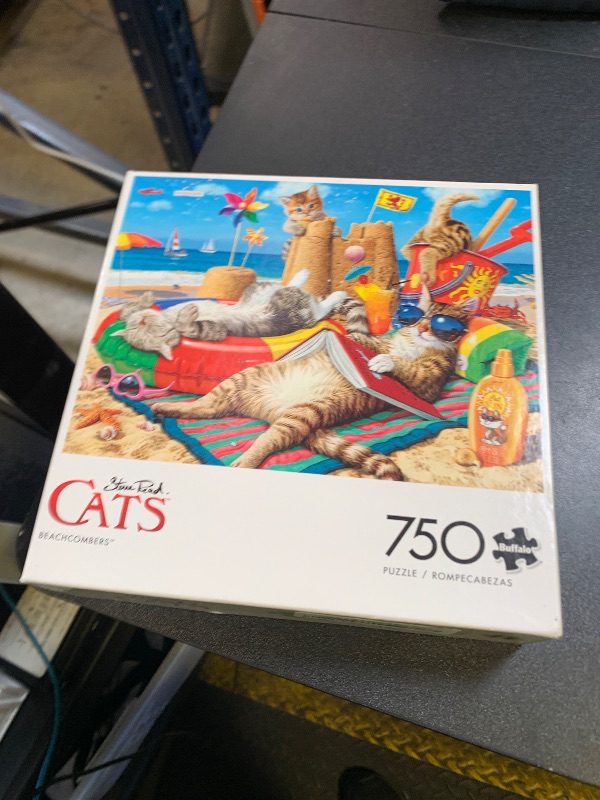 Photo 1 of Buffalo Games - Steve Read - Beachcombers - 750 Piece Jigsaw Puzzle For Adults -Challenging Puzzle Perfect for Game Nights - Finished Size is 24.00 x 18.00
