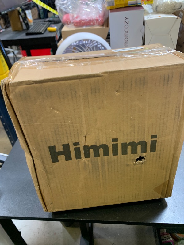Photo 1 of PARTS ONLY --------------------------------------Himimi Retractable Extension Cord Reel, 50FT 14AWG/3C Power Cord Reel for Garage Workshop, Wall/Ceiling Mounted Extension Cord Reel, 3-Lighted Triple Outlets, UL Listed, 13A Circuit Breaker