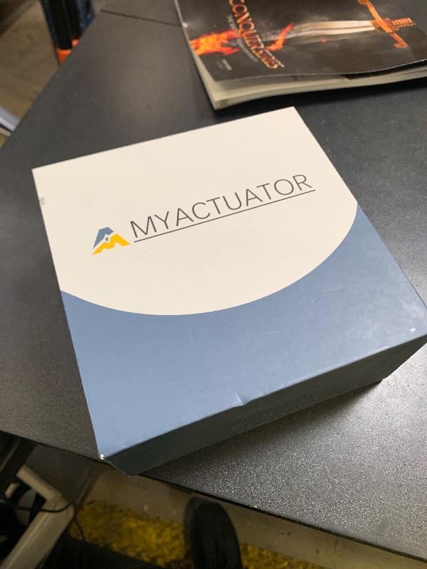 Photo 1 of MyActuator Servo Actuator System RMD-X10-P7-40-C-N Brushless DC Servo Motor Dual Encoder with MCX500 Driver High Torque for Robot Arm Pancake Actuator BLDC Servo Motor