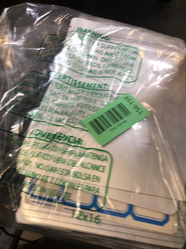 Photo 1 of 100pcs 1 Pint Mylar Bags - Thick 10 Mil - 5.5"x7.5" Stand Up Zipper Pouches Bags, Resealable and Heat Sealable Vacuum Sealing Bag for Long Term Food Storage