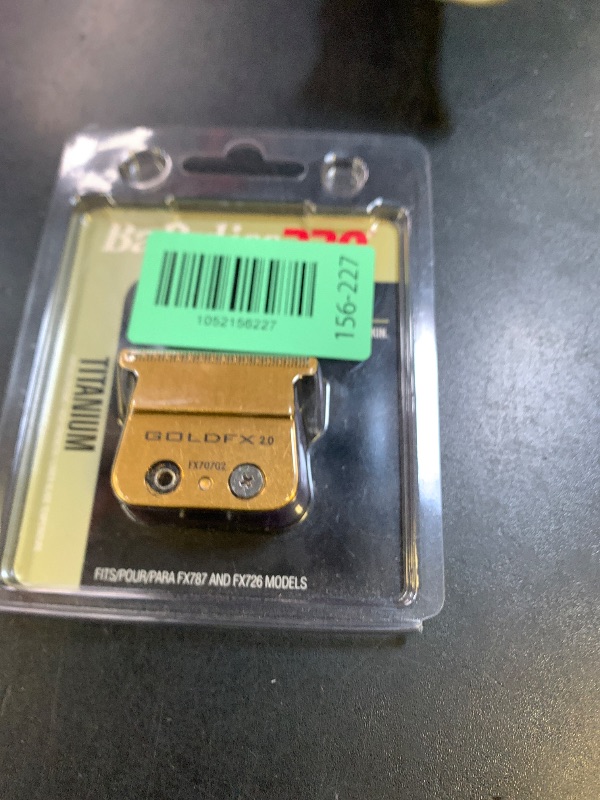 Photo 1 of BabylissPRO Deep Tooth Gold Trimmer Replacement Blade