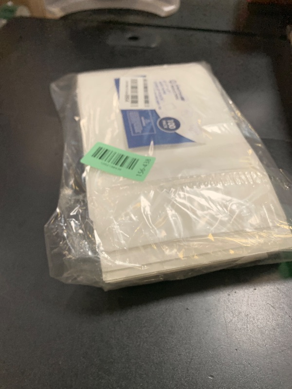 Photo 1 of Spartan Industrial - 6" X 9" White Zip Top Food Bags - Pack of 100 Resealable Smell-Proof Pouches for Packaging Coffee, Tea, Spices, Snacks, and More