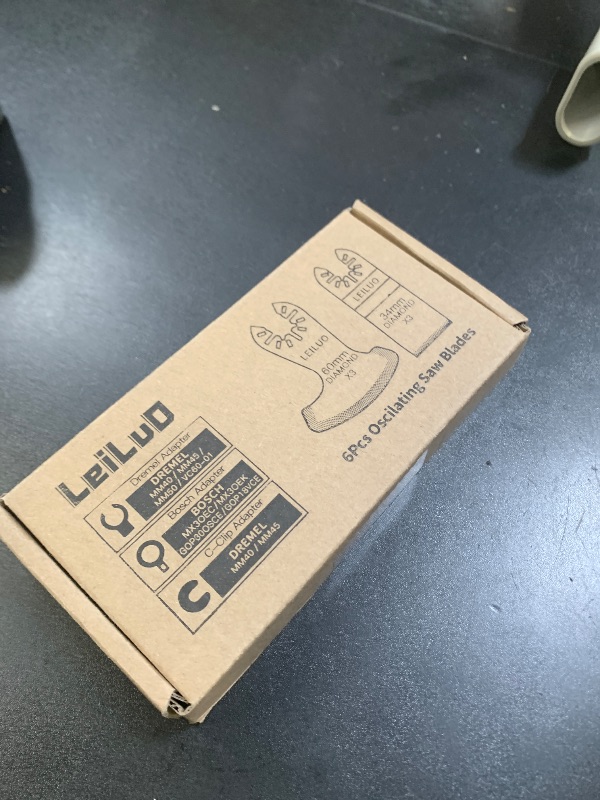 Photo 1 of LEILUO 6Pcs Diamond Oscillating Multi Tool Blades Kit for Grout Removal Fit DeWalt Milwaukee Makita Ryobi and More
