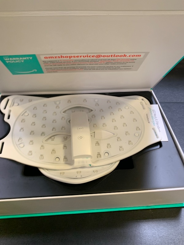Photo 1 of BUBLOC Red Light Therapy Mask Kit, 7+1 Color Near-infrared 850 Light for Neck & Decollete, Portable and Rechargeable, Cordless, Light Therapy At Home and Wireless Led Face Mask [BMask&Neck Pro]