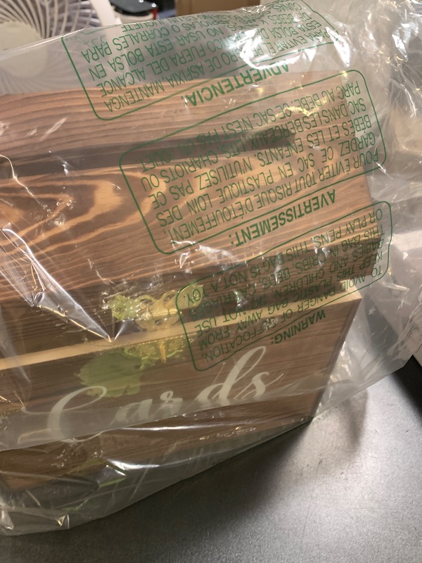 Photo 1 of Yamahiko Card Box Wedding Card Box for Reception, Vintage Large Wedding Gift Card Holder Box with Heart Lock, Big Wedding Card Envelope Holder Box with Lid Wood Card Box for Wedding Party