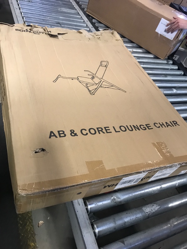 Photo 1 of BODYRHYTHM Core & Ab Lounge Workout Chair, an Fitness System for Muscle Activating Workout and Inversion Therapy for Back Relief to Burn Calories and Work Muscles Simultaneously (Black)