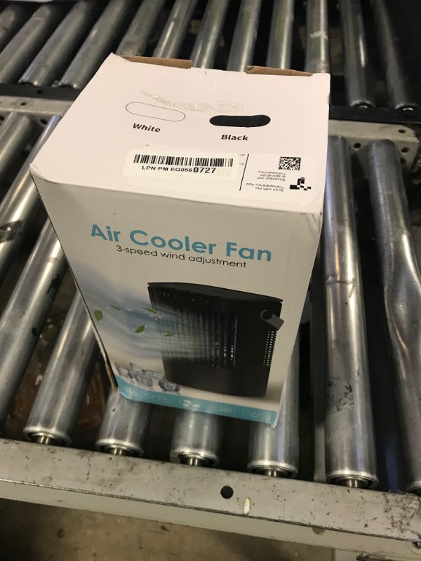 Photo 1 of Portable Air Conditioners, 4-in-1 Mini Small Air Conditioner Evaporative Air Cooler Fan with 1000ml Water Tank, 3 Speeds & 7 LED Lights, Personal Mini AC with Timer for Bedroom, Desktop, Home, Office