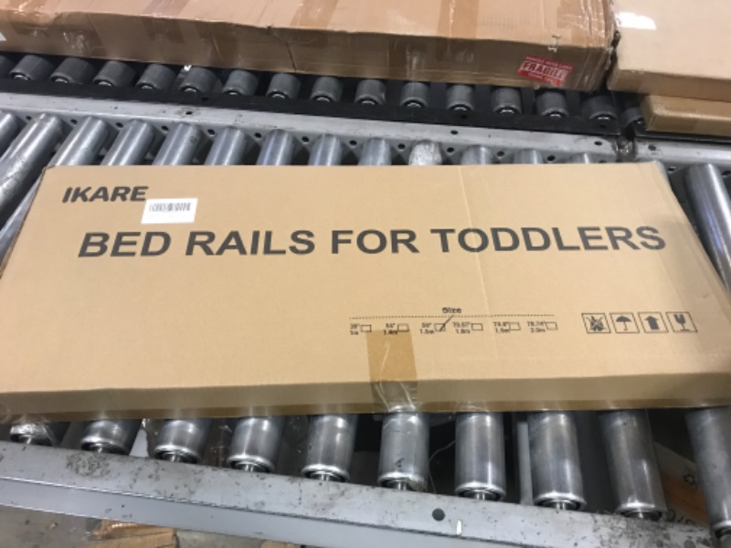 Photo 1 of IKARE Bed Rail for Toddlers, New Upgraded Infants Safety Bed Guardrail with 28 Gears Adjustable Heights, Baby Bed Rail Guard for Queen, King Mattress (1 Side 60"x 30")