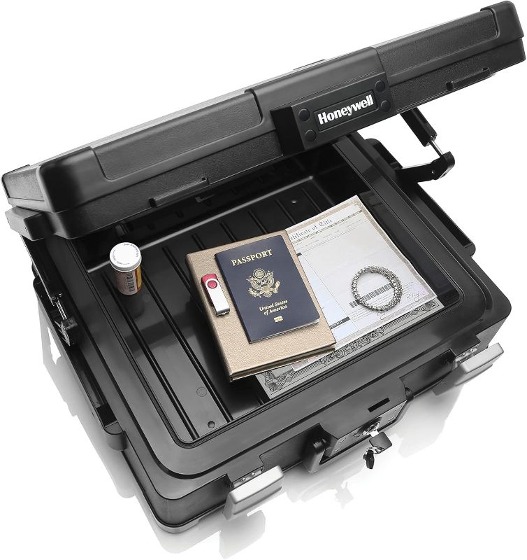 Photo 1 of Honeywell 0.39 CuFt Waterproof and Fireproof Chest (1114)
