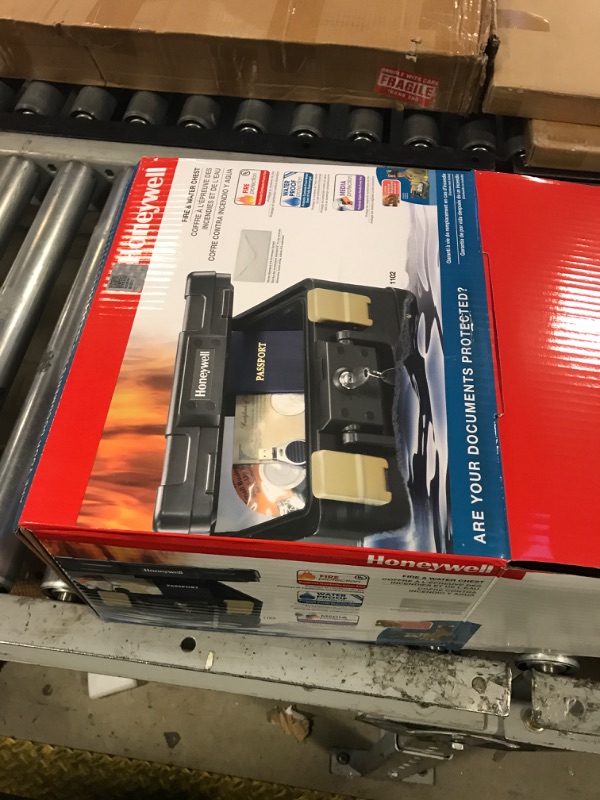 Photo 1 of Honeywell 0.39 CuFt Waterproof and Fireproof Chest (1114)
