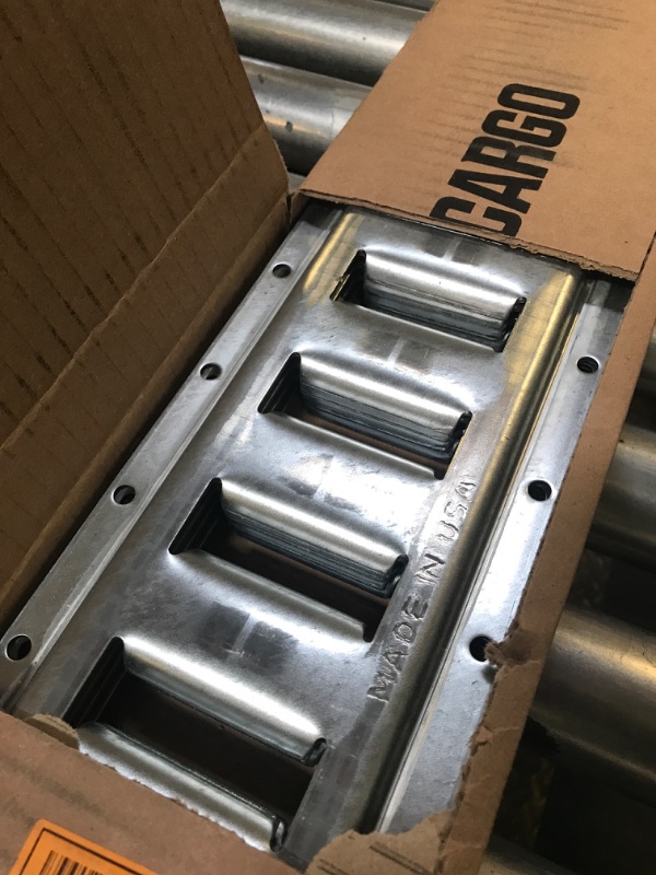 Photo 1 of DC Cargo Mall E Track Tie Down Rail Kit 5' (6 Pack) for Garages, Vans, Trailers, Motorcycle Tie Downs, ATV Mountings-ETrack Bar Rails–Galvanized Steel-Secure Cargo & Heavy Loads Up to 2,000lbs

