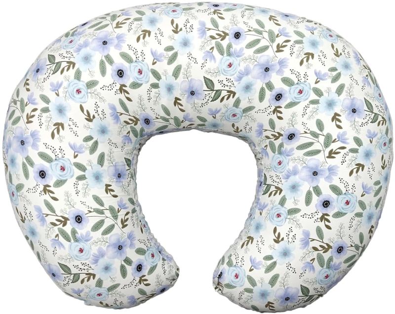Photo 1 of Nursing Pillow, Breastfeeding Pillows with Standard Size Removable Cover, Breast Feeding Pillow with Breathable Filling, Ergonomic Nursing Essentials for Bottle and Breastfeeding- Leaves…
