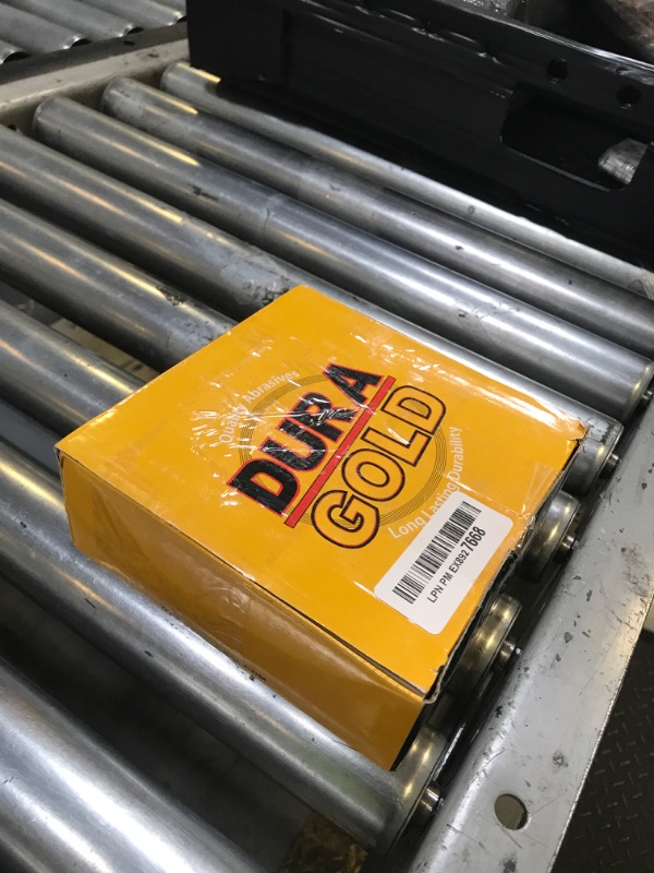 Photo 1 of Dura-Gold Premium 80, 150, 220, 320, 400 Grit 6" Gold PSA Sanding Discs, 10 Each, 50 Total - Self Adhesive Stickyback Sandpaper Discs for DA Sander, Sand Automotive Car Paint, Woodworking Wood, Metal