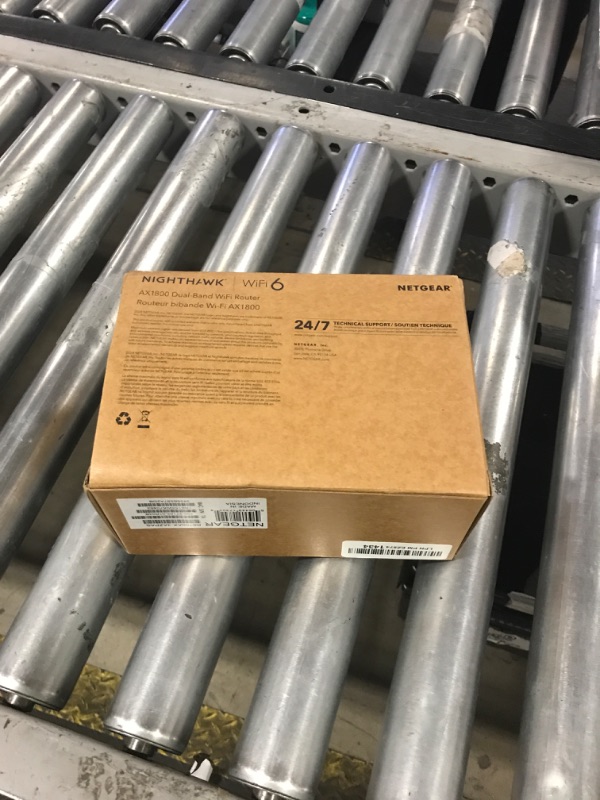 Photo 1 of NETGEAR 4-Stream WiFi 6 Router (R6700AX) – Security Features, AX1800 Wireless Speed (Up to 1.8 Gbps), Covers up to 1,500 sq. ft., 20 Devices – Free Expert Help