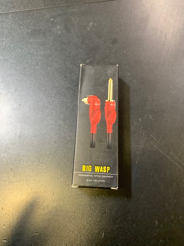 Photo 1 of BIGWASP Premium Quality 79 Inches Silicone Soft Tattoo RCA Connector Cords for Rotary Tattoo Machines