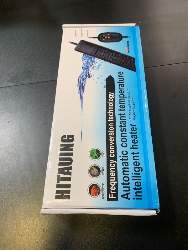 Photo 1 of HiTauing Aquarium Heater, 50W/100W/200W/300W/500W Submersible Fish Tank Heater with Over-Temperature Protection and Automatic Power-Off When Leaving Water for Saltwater and Freshwater