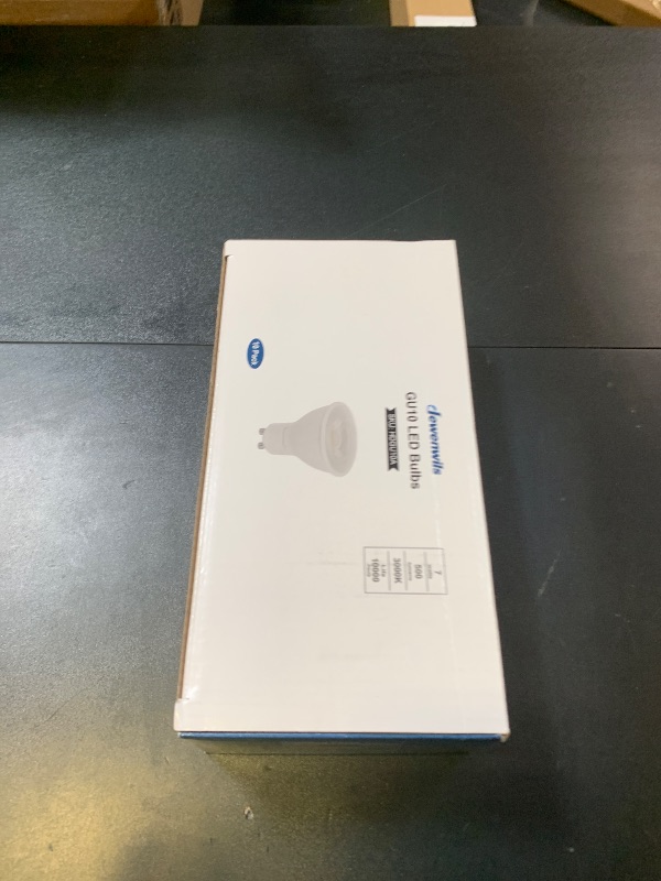 Photo 1 of DEWENWILS 10-Pack GU10 LED Bulb Dimmable, 3000K Warm White GU10 Bulb Replacement for Track Lighting, 500LM, 7W(50W Equivalent) LED Light Bulb for Kitchen, Range Hood, Living Room, Bedroom, UL Listed