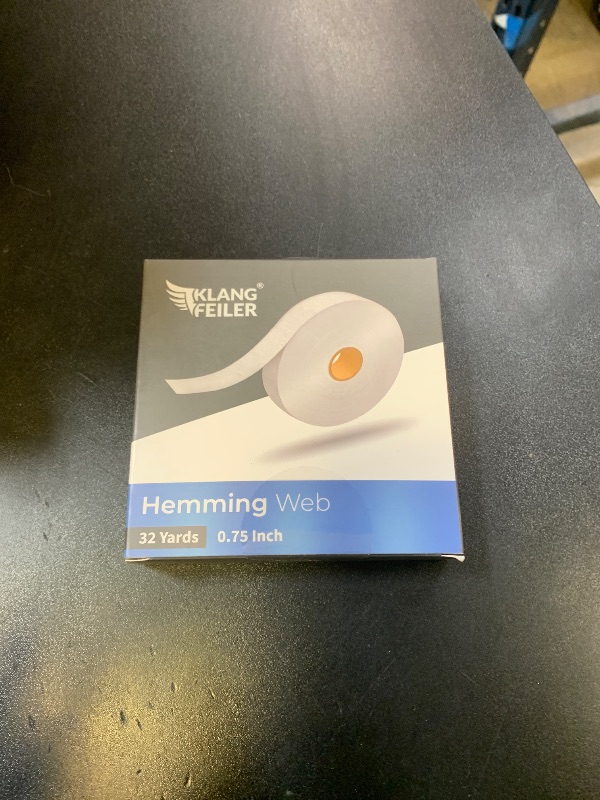 Photo 1 of Klangfeiler® Hemming Tape - 0.75 INCH x 32 Yards - Extra Strong - Iron-On Hem Tape Adhesive