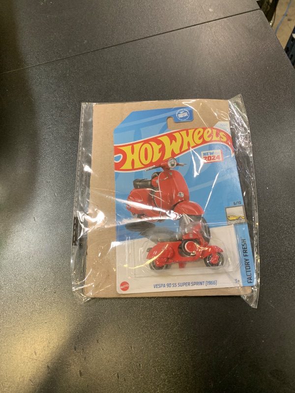 Photo 1 of Hot Wheels Red Vespa 90 SS Super Sprint (1966) 71/250 HW Factory Fresh 6/10 New for 2024