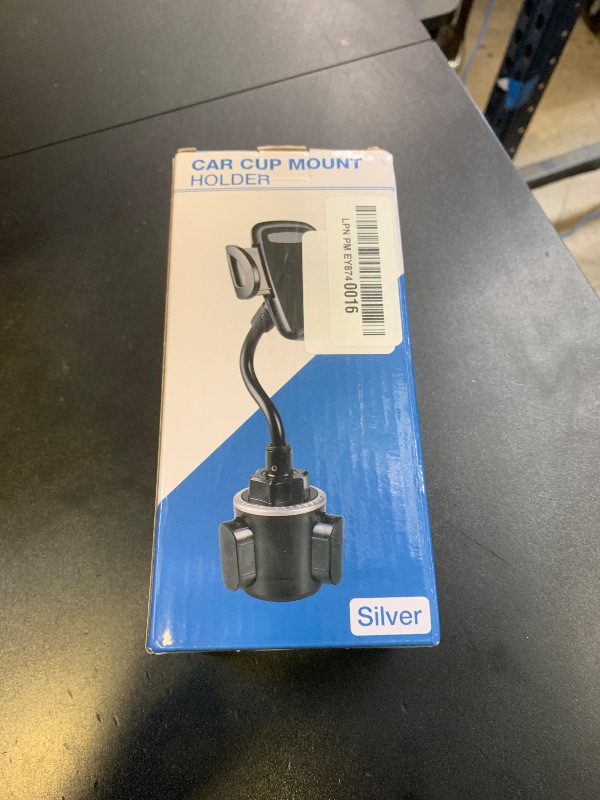 Photo 1 of Phone Holders for Your Car, Cup Holder Phone Mount, Universal Adjustable Gooseneck Cup Holder Cradle Car Mount for iPhone 16/15/14/13/12/11/Pro Max/X/Xs/XsMax/8/8Plus,Samsung,Huawei,LG, Sony(Black)