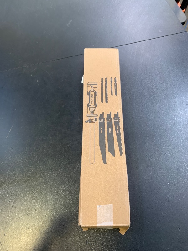 Photo 1 of TOOLAN: 8-In-1 Multi Blades Hand Saw, Drywall Cutter. Hacksaw. Long Blade Hand Saw, Jab Saw, For Cutting Drywall, Sheetrock, Wood, Metel, Plastic, Plywood. Blade Quick Change Mechanism.