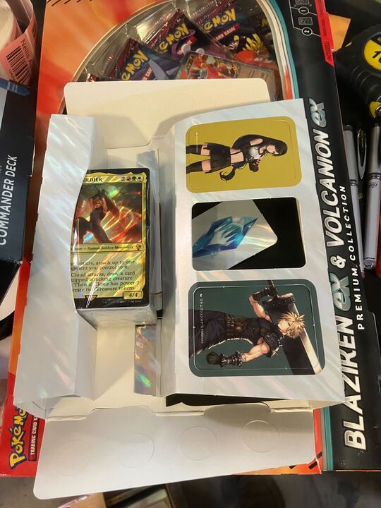 Photo 1 of Magic: The Gathering - Final Fantasy Collector’s Edition Commander Deck Bundle - Includes All 4 Surge Foil Decks