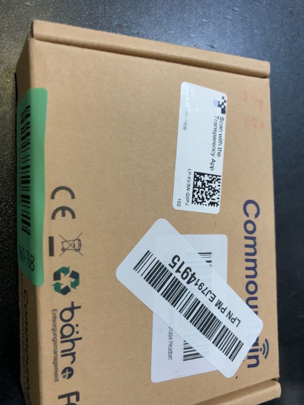 Photo 1 of commountain Earpiece w/Mic Compatible with Motorola Walkie Talkies & Radios R2 CP100D CP185 CP200D CP200 CLS1410 CLS1110 BPR40 BPR40D RDU4100 RMU2040 RMU2080D and More, G Shape Earhook Headset, 2 Pin