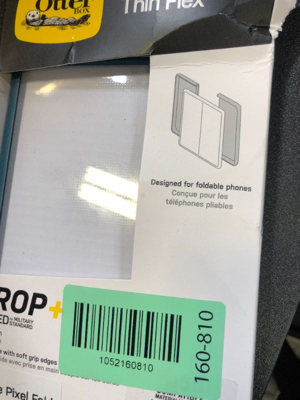 Photo 1 of OtterBox Thin Flex Series case for Google Pixel FOLD - Pacific Reef (Blue)